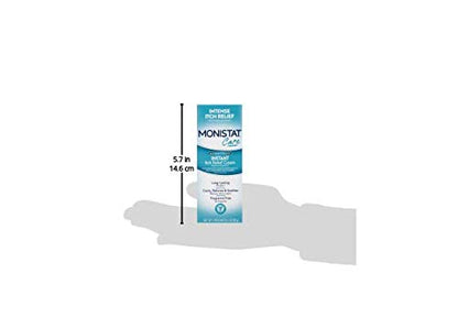 Monistat Care Instant Itch Relief Cream - Max Strength - Cools & Soothes - 1 OZ