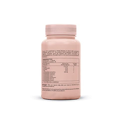Vishopy, Track UTI PROBIOTICS Supplement for Men Women - 20 Billion CFUs with 7 Strains