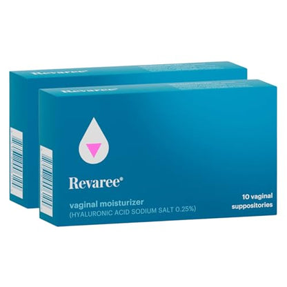 Bonafide Revaree – Drug-Free, Hormone-Free Vaginal Moisturizer with Hyaluronic Acid – 60 Day Supply