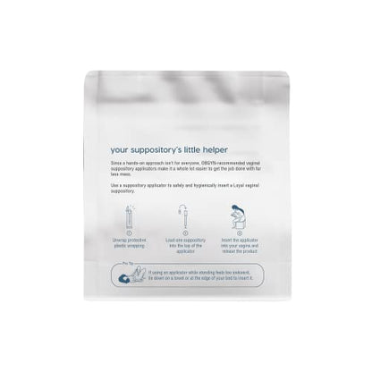 Loyal The Helper Vaginal Suppository Applicators - Efficient - Compact - Comfortable - Fits Most Brands, Pills