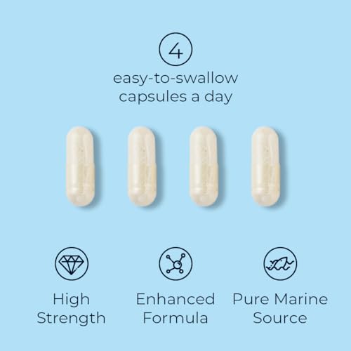 Reverse Life Marine Collagen Capsules 1200mg - with Hyaluronic Acid & Vitamin C + Q10