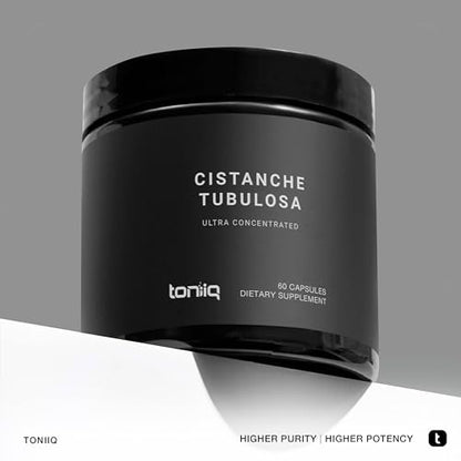 Toniiq Cistanche Tubulosa - (4000mg) Pure Cistanche Supplement for Men - 10x Highly