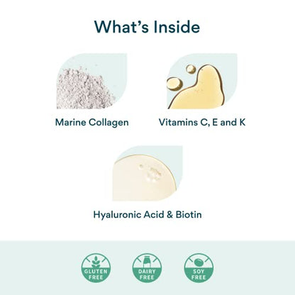 Bettervits Collagen Complex - 1000mg Hydrolyzed Capsules - Skin - Hair - Nails