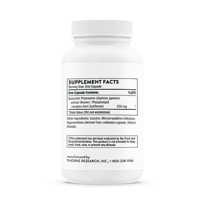 THORNE Quercetin Phytosome - Exclusive Phytosome Complex for Immune Health