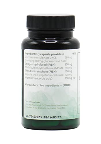 Collagen Extra Capsules - Collagen with Glucosamine, Chondroitin & Vitamin C