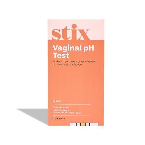Stix Vaginal pH Tests 2 Pack - Monitor Intimate Health - Easy to Use & Accurate Women’s Acidity
