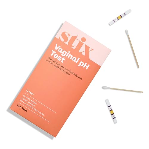 Stix Vaginal pH Tests 2 Pack | Monitor Intimate Health | Easy to Use & Accurate Women’s Acidity