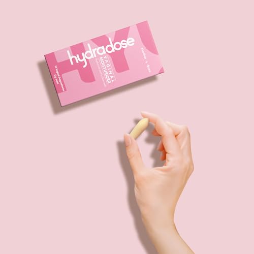 Mother's Dose Hyaluronic Acid Suppository HydraDose- Hormone Free Moisturizer