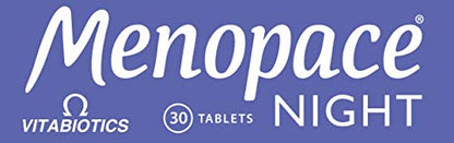 Vitabiotics Menopace Night Tablets 30 Capsules
