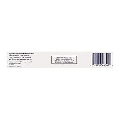 Monistat 1-Day Yeast Infection Treatment - Prefilled - Tioconazole Ointment