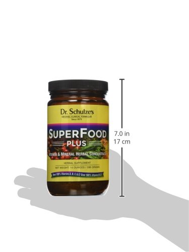 Dr. Schulze’s - SuperFood Plus - Vitamin & Mineral Herbal Concentrate - Dietary Supplement