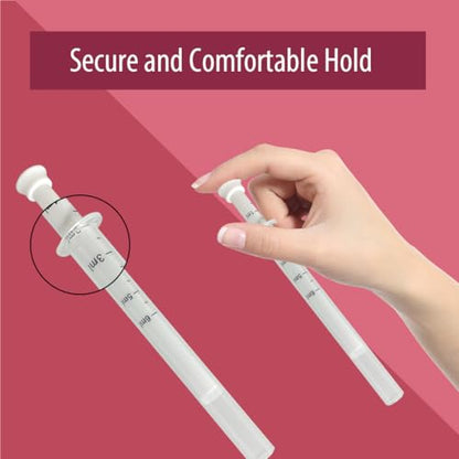 Natureland Disposable Plastic Vaginal Applicator: For Gel or Cream Products - Includes Dual
