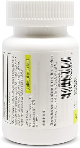 ValuMeds Fast Acting Dairy Relief Lactose Enzymes, 120 Softgels