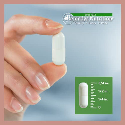 Remedy's nutrition Meno-Pause AM 1,000mg per Capsule/60,000mg per Bottle/Vegan Caps