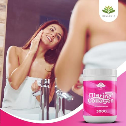 Pure Hydrolysed Marine Collagen Powder 300g - Berry Flavour - Type 1 and 3