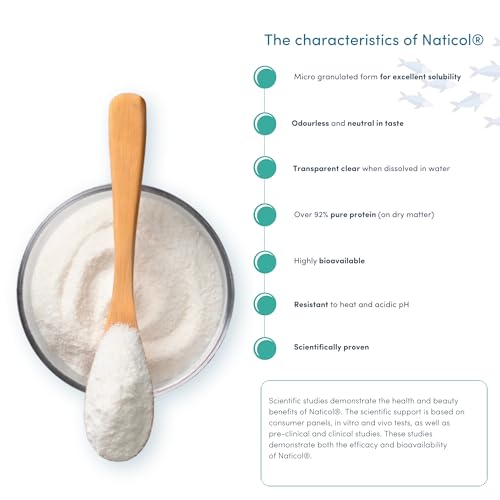 Marine Collagen 375g - 12.5g x 30 Servings - Naticol Type 1 and 3 - Vitality Pro Hydrolysed Collagen