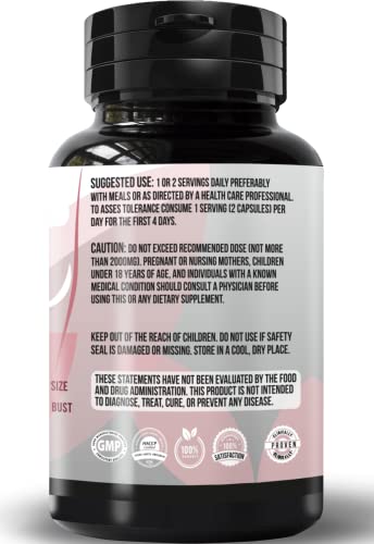 Breast Enhancement Pills and Estrogen Supplement for Women and Men - Breast Enlargement Pills