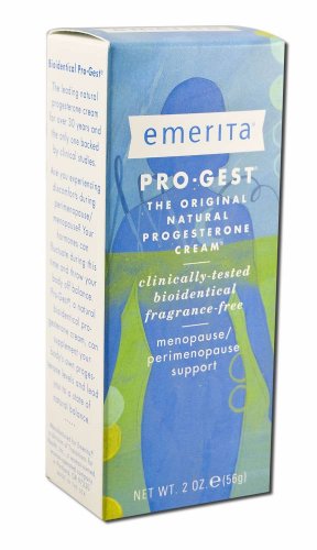 Emerita Pro-Gest Balancing Cream | The Original Progesterone Cream | for Optimal Balance at Midlife | 2 oz
