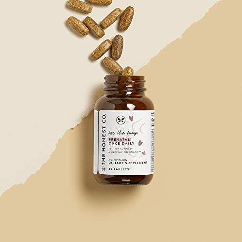 The Honest Company Love the Bump Prenatal Once Daily Supplement - NSF-Certified, Non-GMO