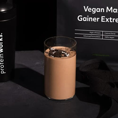 Protein Works - Vegan Mass Gainer Extreme - High Calorie Protein Powder - Weight Gainer