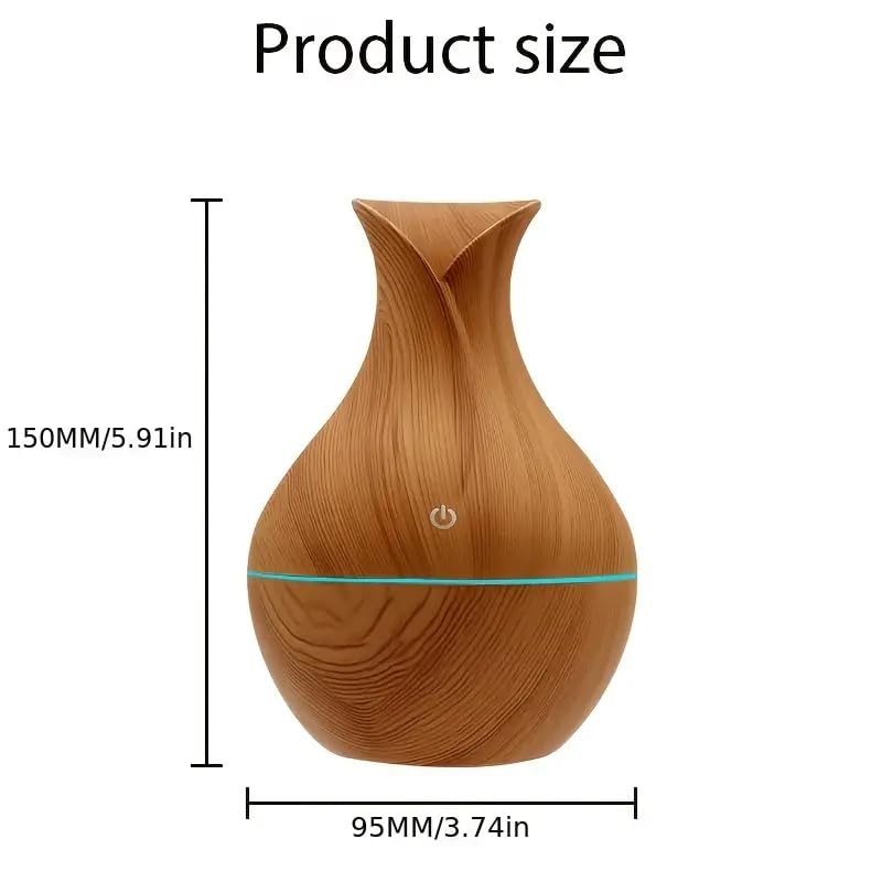 ZZ LIFE Mini Aromatherapy Humidifier Relaxing Cool Mist with Color Changing LEDs Night Light