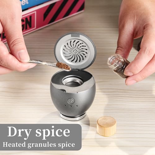 ARTRONIC Orbby Portable Aromatherapy Diffuser - Adjustable Temp - Natural Agarwood