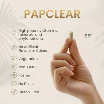 HPD Rx PAPCLEAR Physician Formulated - All Natural HPV Immune Support Supplement