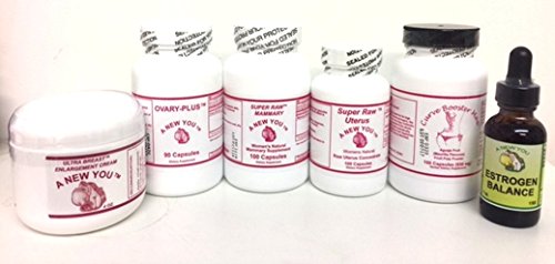 SOR, Inc. Feminizing Pills And Breast Cream Multi-Pack For Crossdressing Men And Trans-Women.