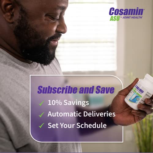 Cosamin ASU Joint Health Supplement - Advanced, Faster-Acting Formula, 90 Capsules