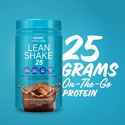 GNC Total Lean - Lean Shake 25 Protein Powder - High-Protein Meal Replacement Shake