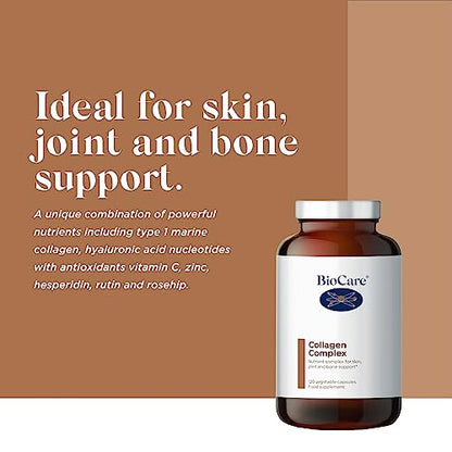 BioCare Collagen Complex - Vitamin C & Zinc with Marine Collagen, Hyaluronic Acid