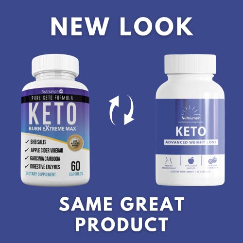 Nutriumph Keto BHB exogenous ketones - Keto Diet Pills - Advanced Ketone Supplement