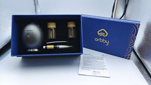 ARTRONIC Orbby Portable Aromatherapy Diffuser - Adjustable Temp - Natural Agarwood