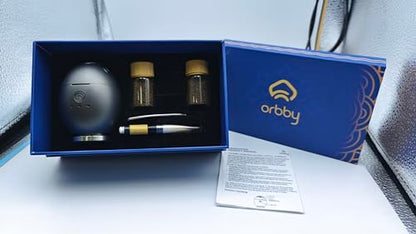 ARTRONIC Orbby Portable Aromatherapy Diffuser - Adjustable Temp - Natural Agarwood