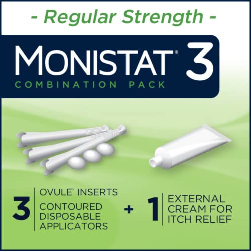 Monistat 3-Day Yeast Infection Treatment - Ovules + Itch Cream