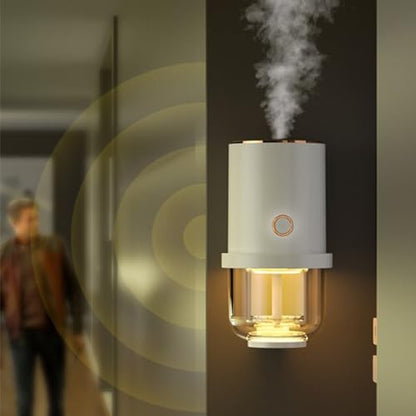Fufafayo Commercial Smell Machine Oil Diffuser Essential Oil Capacity 55ml Waterless Essential Oil Diffuser