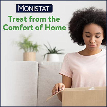 Monistat 3 Day Yeast Infection Treatment for Women, 3 Miconazole Pre-Filled Cream Applicators, 1 Pack