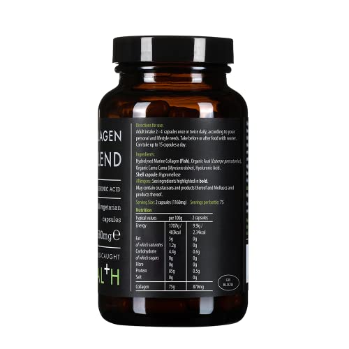 KIKI Health Marine Collagen Peptides Beauty Blend - Vital Protein Supplement for Skin, Hair Nails