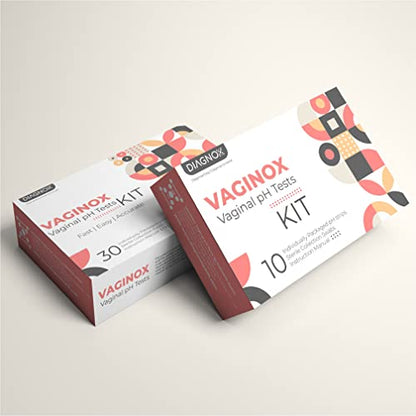 Vaginal PH Test Kit with Sterile Swabs and eBook - Vaginal PH Balance and Yeast Infection Test