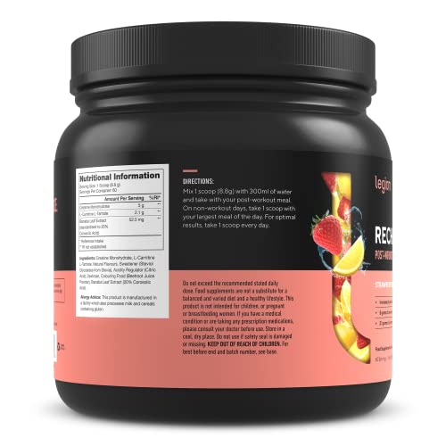 Legion Recharge Post Workout Supplement - All Natural Muscle Builder & Recovery Drink