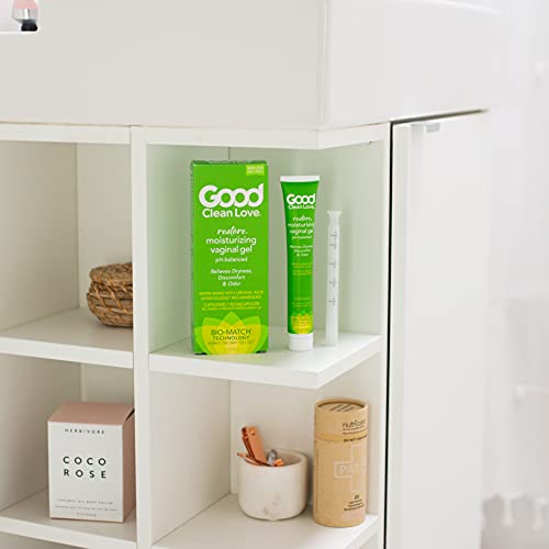 Good Clean Love Restore Moisturizing Vaginal Gel, pH-Balanced, Water-Based with Aloe Vera & Lactic Acid