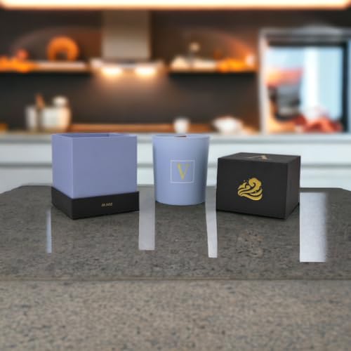 Vantage Venue - Premium Quality Wooden Wick Scented Candles - Aromatherapy Soy Wax Candle