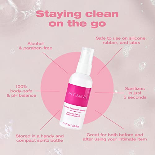 Intimina Intimate Accessory Cleaner - Non-Toxic Menstrual Cup Cleaner