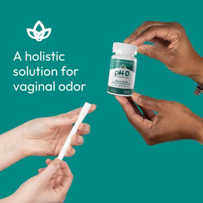 pH-D Feminine Health - Boric Acid Starter Bundle - pH-D Boric Acid Vaginal Suppositories 12 Count