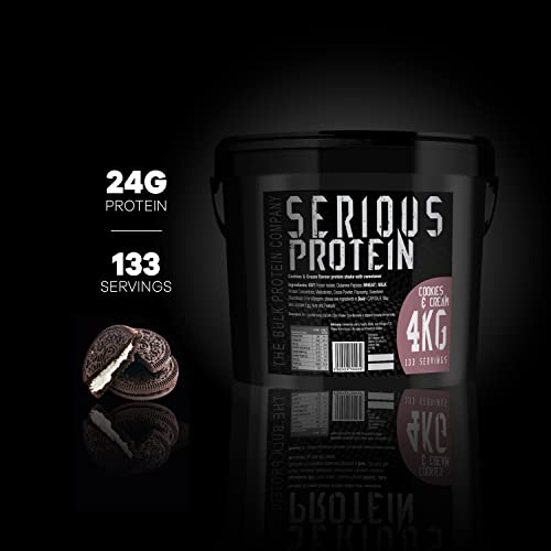 The Bulk Protein Company - SERIOUS PROTEIN - Protein Powder - 4kg - Low Carb