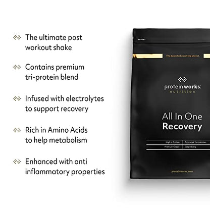 Protein Works - All in One Recovery Protein Powder - Post Workout Protein Shake