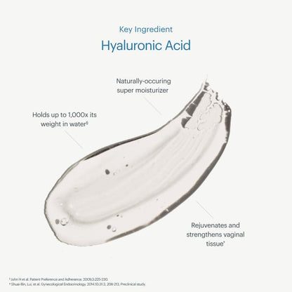 Bonafide Revaree - Drug-Free, Hormone-Free Vaginal Moisturizer with Hyaluronic Acid - 90 Day Supply