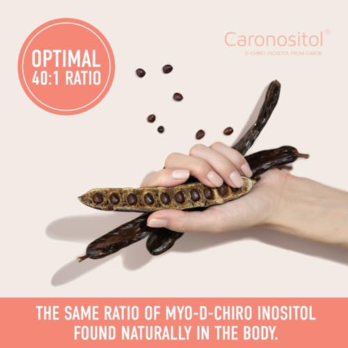 Myo-Inositol & D-Chiro Inositol - Hormone Balance for Women - Ideal 40:1 Ratio - Myo Inosit