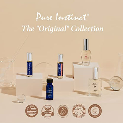Pure Instinct Roll-On - The Original Pheromone Infused Essential Oil Perfume Cologne