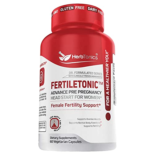 Fertility Supplements for Women to Help Pregnancy & Better Conception + Prenatal Vitamins